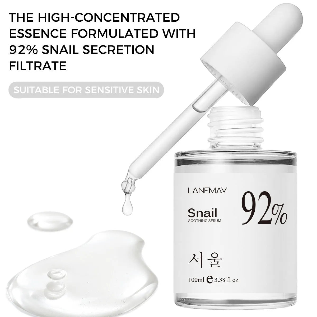 100ml glycerol facial essence moisturising toner bottle for skincare hydration