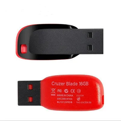 Black Bidding U Disk 128GB USB 2.0 flash drive with rotational plastic casing