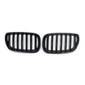 BMW X5 E53 bright black mesh grille set for 2000-2006 models front bumper replacement