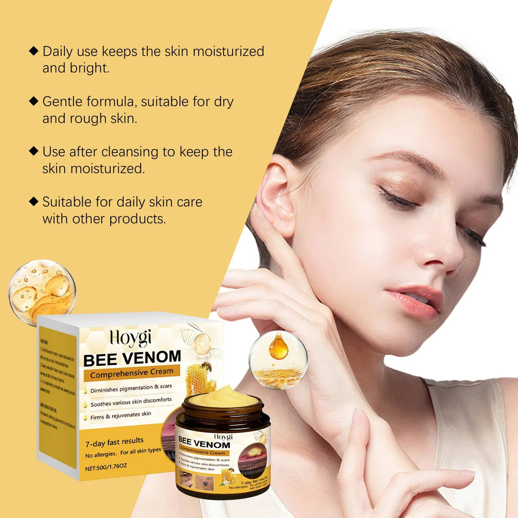 50g jar of neck cream with hyaluronic acid and collagen for skincare