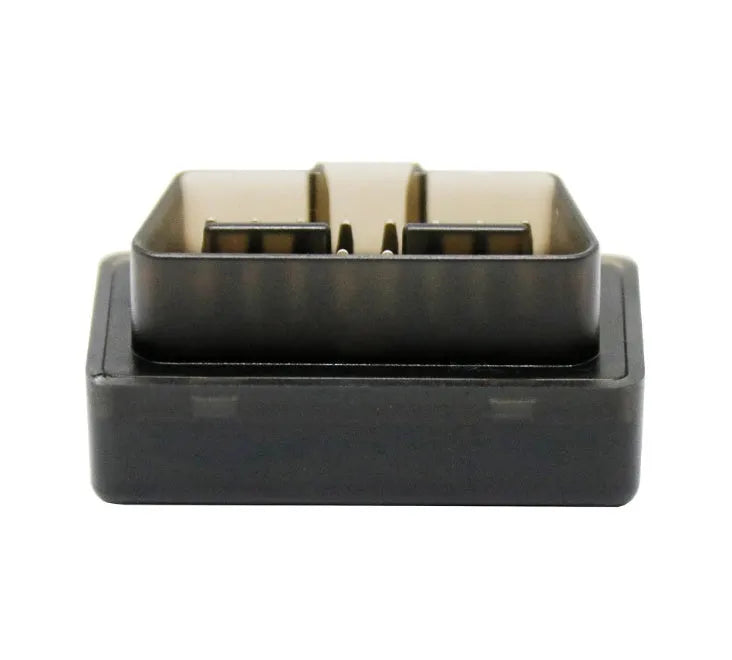 ELM327 Bluetooth OBD-II car fault detector, black, 43mm x 25mm x 23mm, engine diagnostic scanner