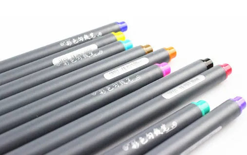 Pack of ten 0.38mm syringe-style technical drawing pens for architectural drafting