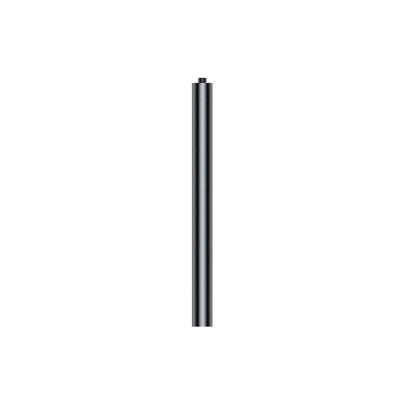 Black zinc alloy digital voice recorder with noise reduction and USB 2.0