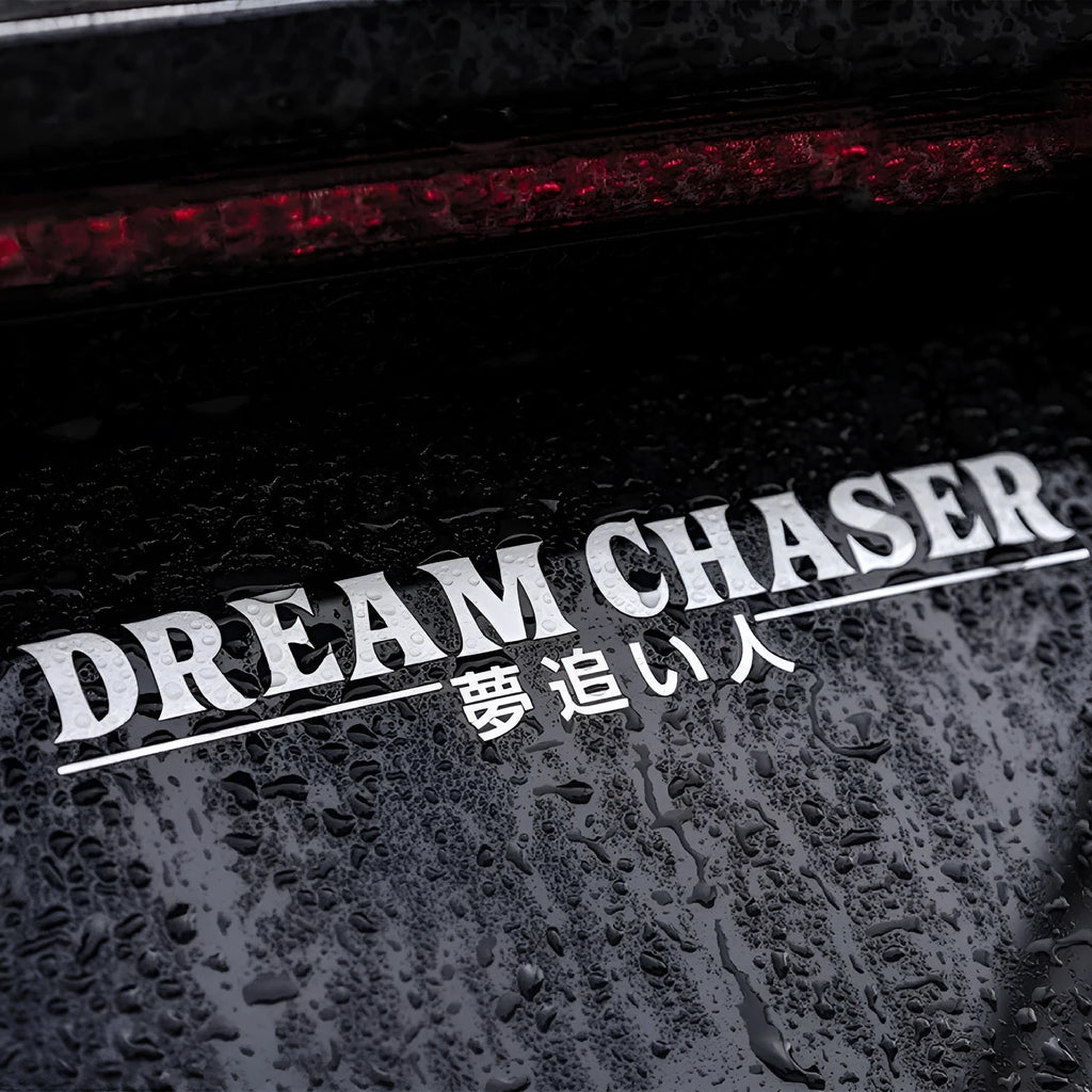 40x7cm car rear window sticker with PET material and strong adhesion
