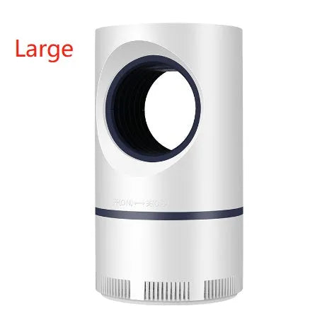Large white USB photocatalyst mosquito killer lamp silent violet light for 20-50 m² rooms