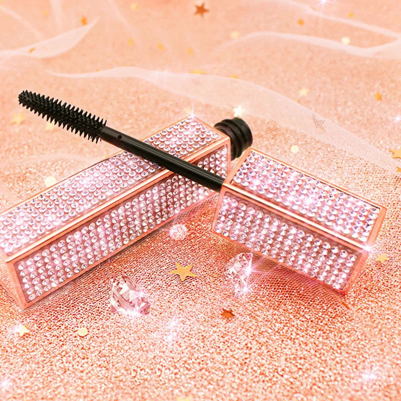 KL106 drilling tube mascara Black 8g waterproof film wrap with black fibre for curling and volume effect