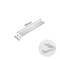 Stainless steel wall mounted magnetic knife storage rack with multiple length options