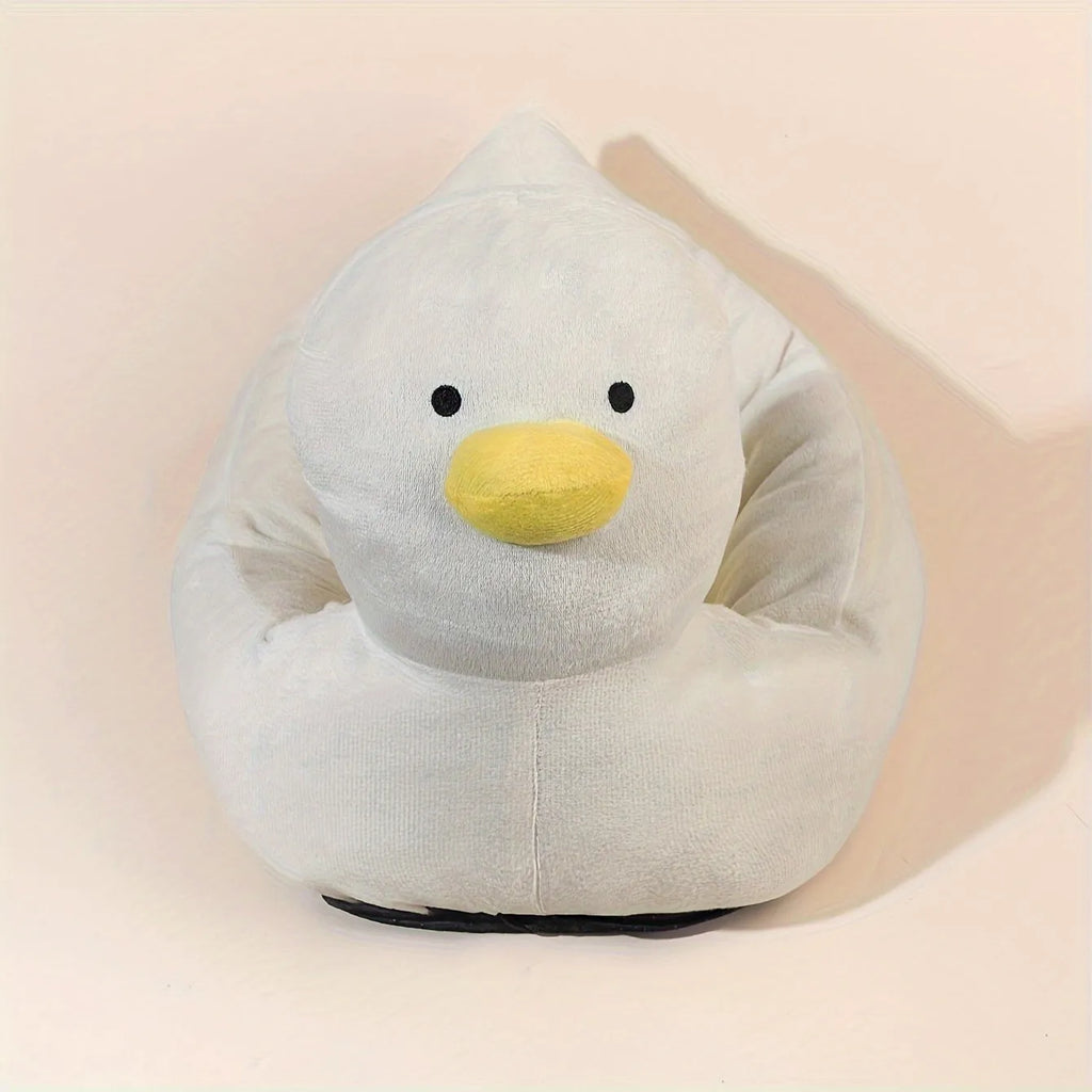 Duck-shaped pet bed sofa in soft polyester for small dogs and cats