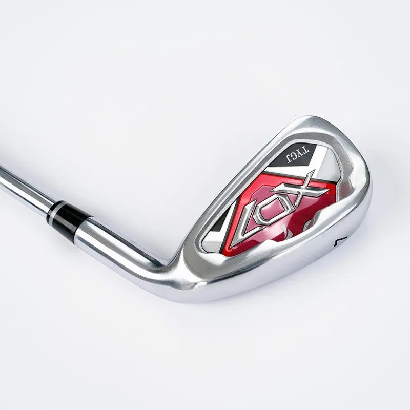 Beginner golf club for men and women with carbon rod body 940mm length red colour