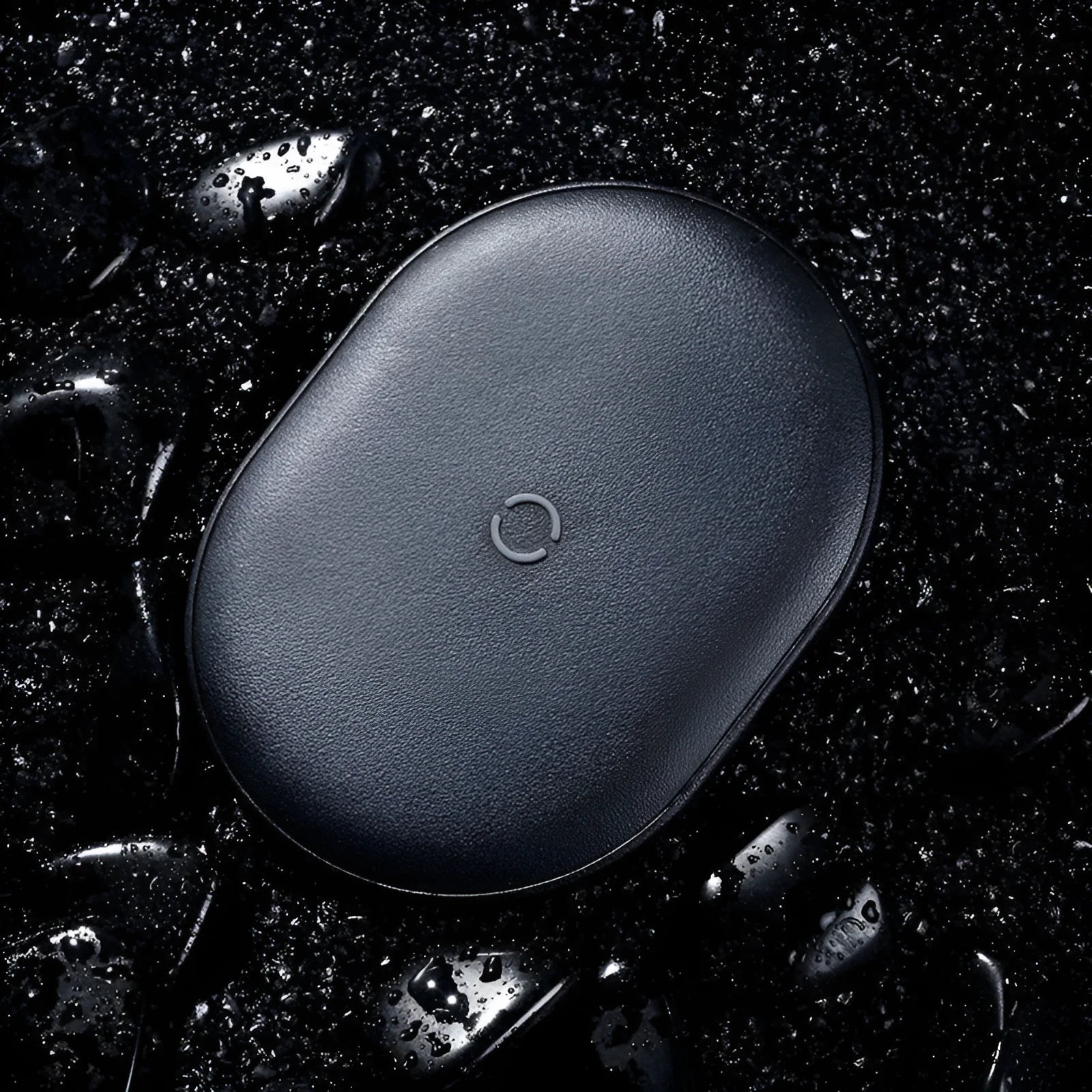 Baseus Rough 15W wireless charging pad in black and white colour options with Type-C port