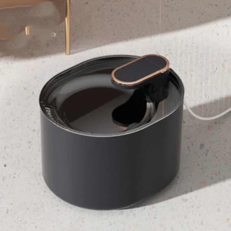 Automatic pet water fountain with USB cable, water pump, and filter element for cats and dogs in Berlin Blue colour