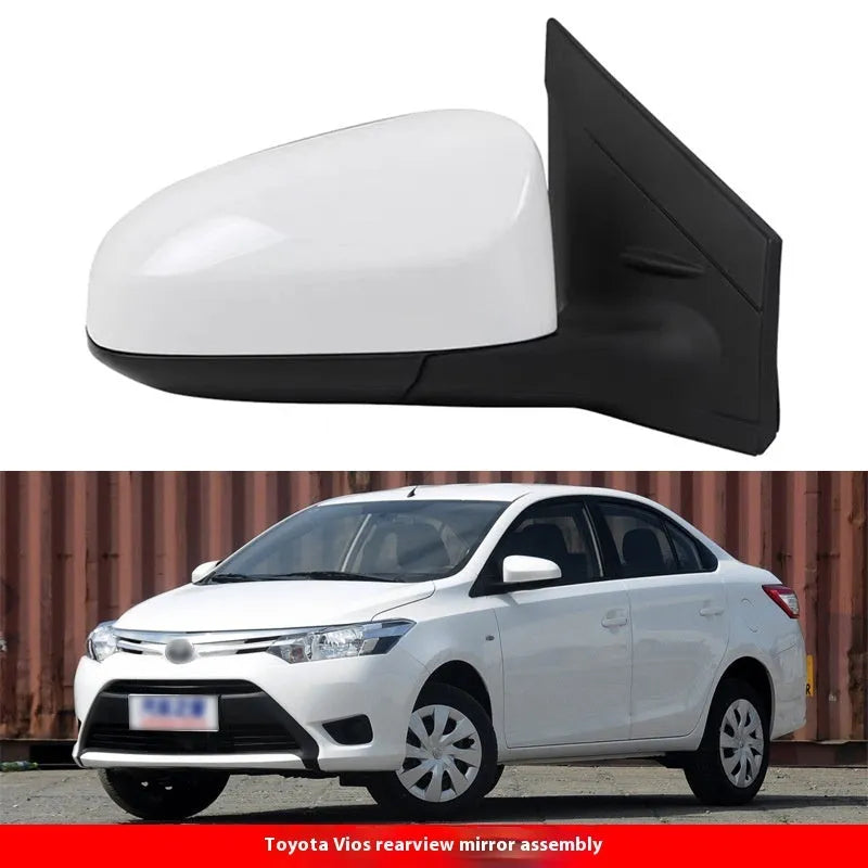 Car side rearview mirror module assembly for 14-22 Toyota Vios Zhixuan, ABS, left or right option
