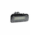 Mercedes-Benz LED licence plate light with 18 SMD LEDs and PC housing