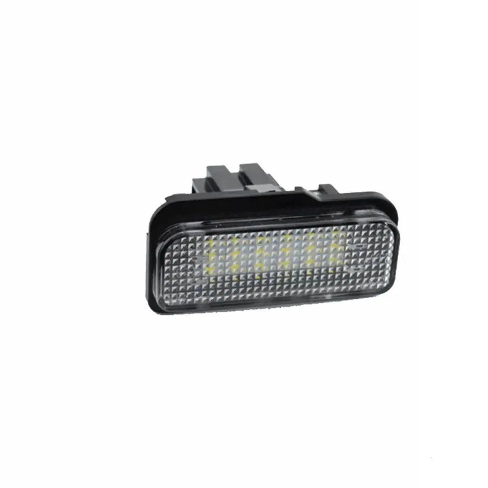 Mercedes-Benz LED licence plate light with 18 SMD LEDs and PC housing