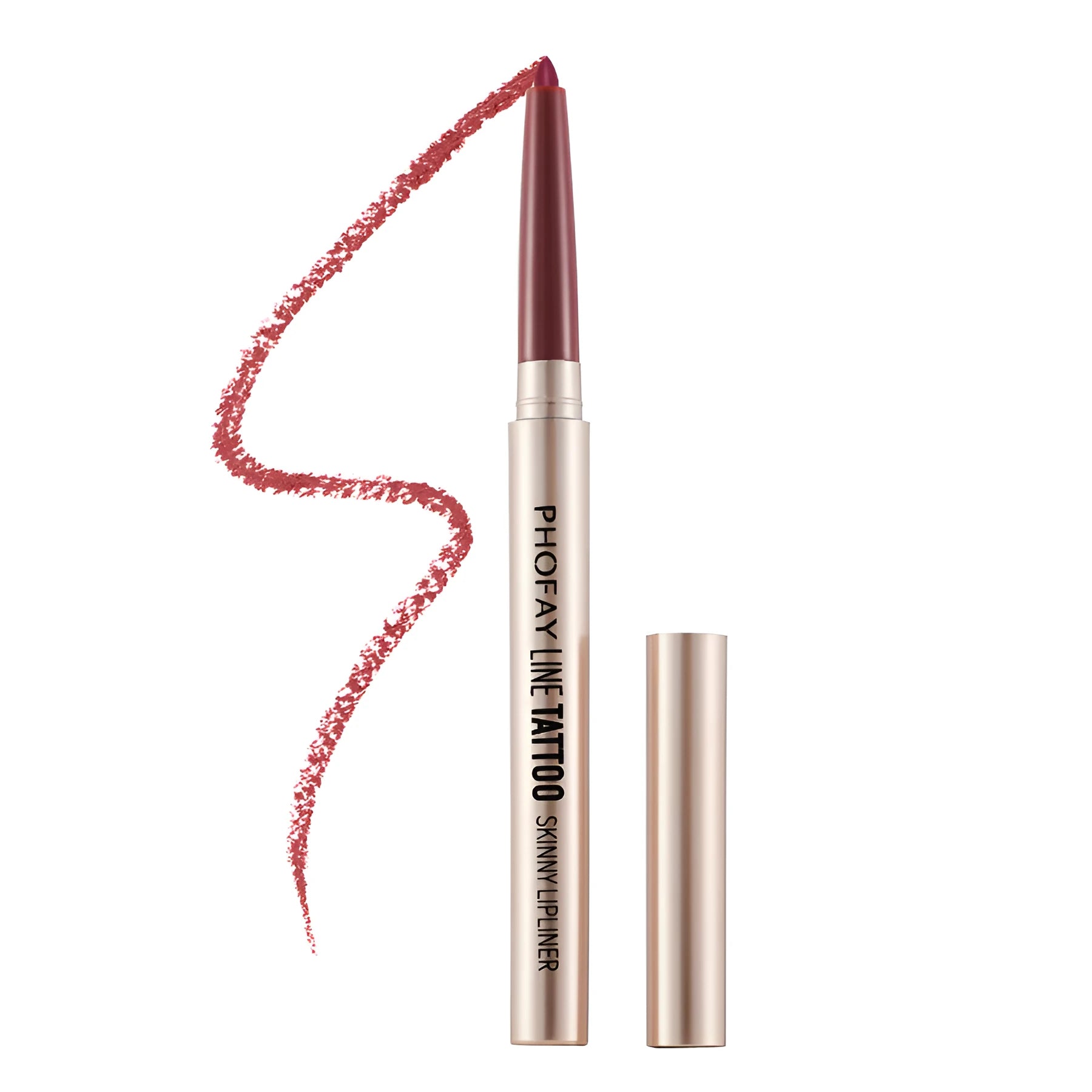 PHOFAY waterproof anti-fading lipliner pencil 0.8g in multiple colour shades