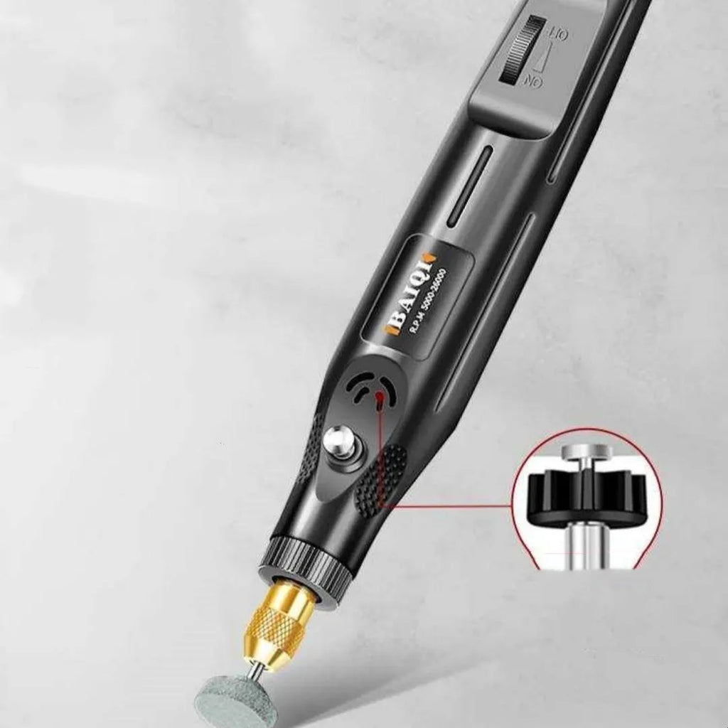 Small handheld 12W right angle electric grinder for weld seam polishing with included drill