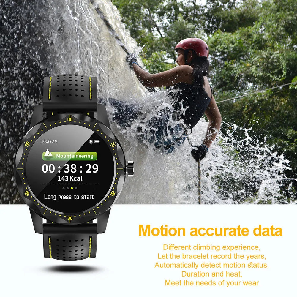COLMI SKY1 smart watch with heart rate monitoring and colour touchscreen display