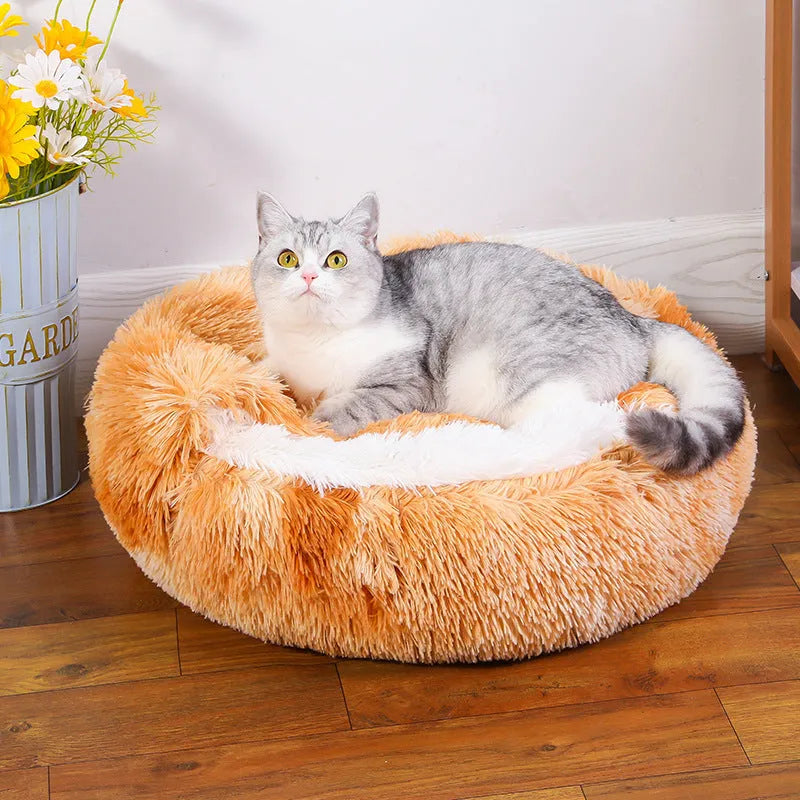 Waterproof cloth dog kennel in champagne colour showing semi-surrounded warm room design