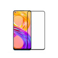Black tempered glass screen protector with silkscreen edge for Realme8 and Realme8 Pro