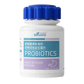 Bottle of 180 Active Probiotic Tablets for pet dogs and cats, poultry flavour.