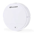 Intelligent robot sweeper with dry battery power in black, red or white colour options