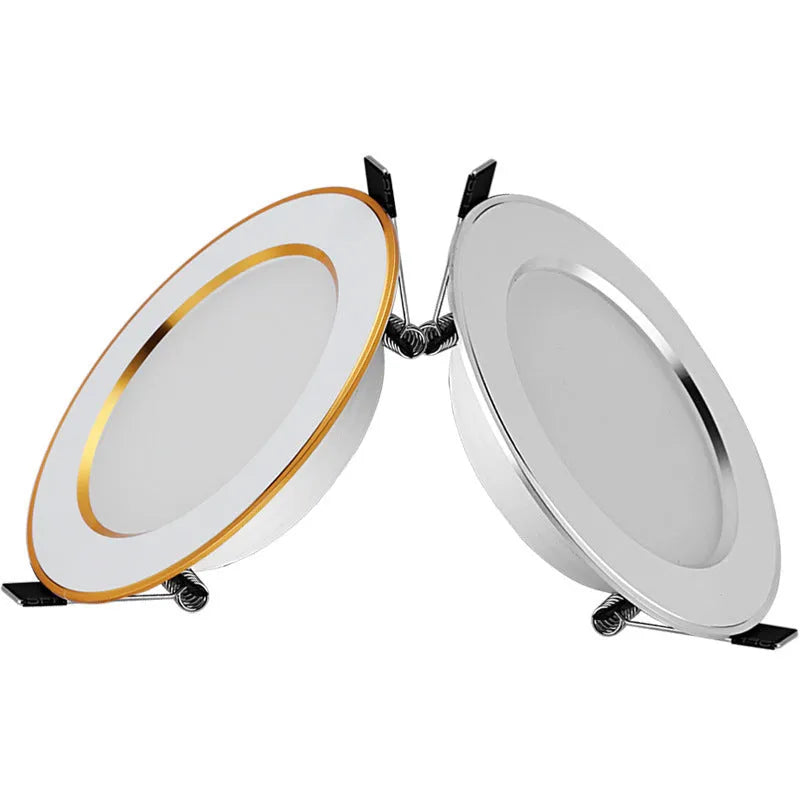 Anti-fog straw hat design LED ceiling downlight spotlight with aluminium housing