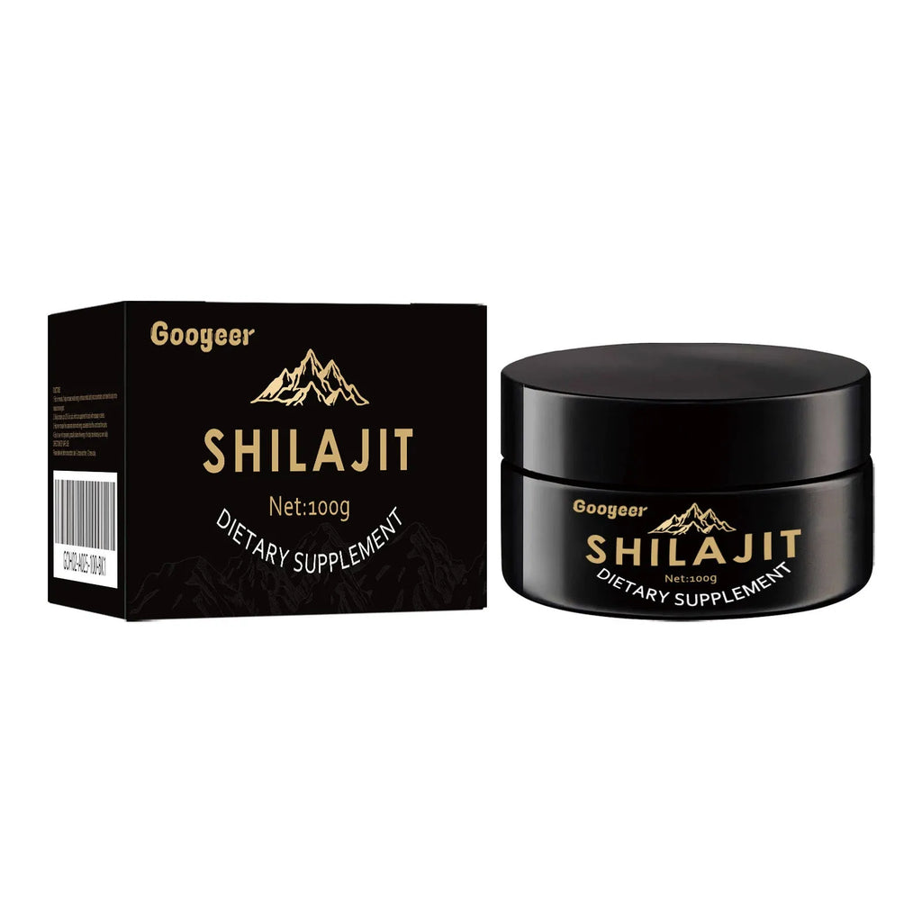 Googeer Shilajit 100g dietary supplement body care solution in packaging