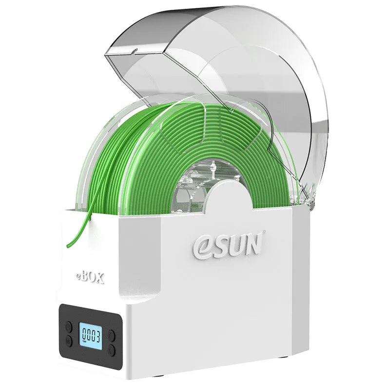 eBOX Lite 3D printing consumables drying storage box with wire heating element and sealed door