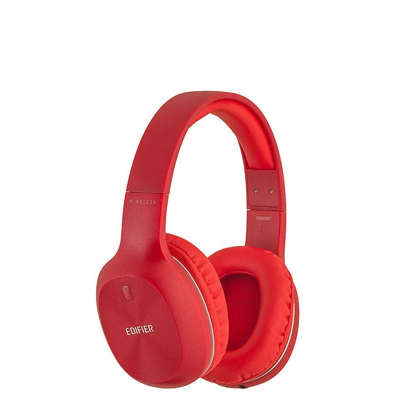 Bluetooth sports headset with ear hooks in black, red, or white colour options