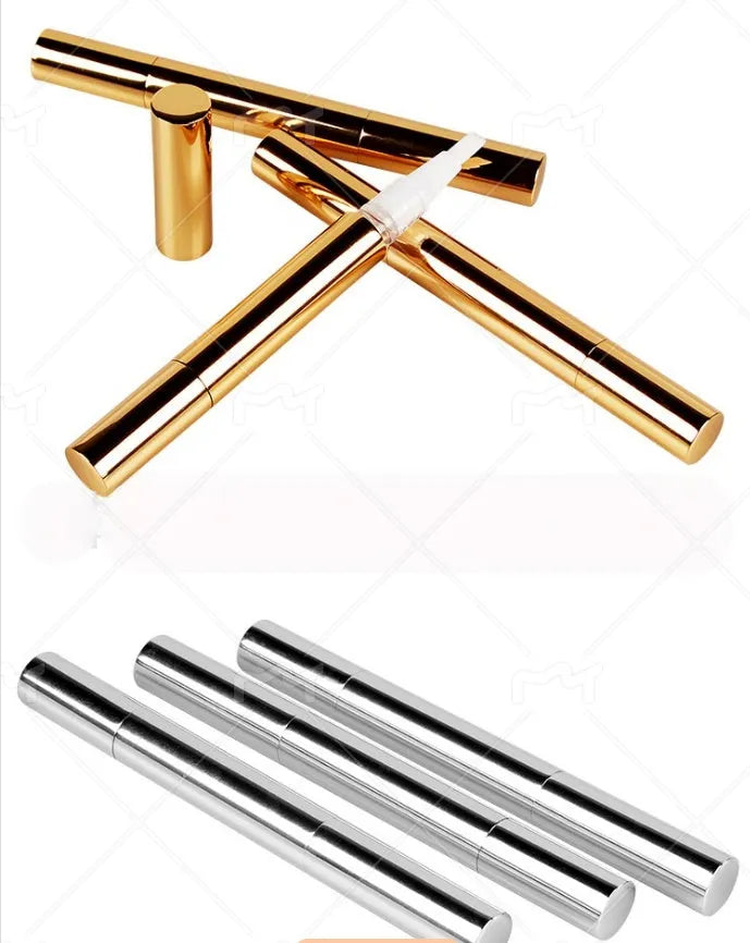 Teeth whitening pen with gel in aluminium case, multiple colour options, for adult use