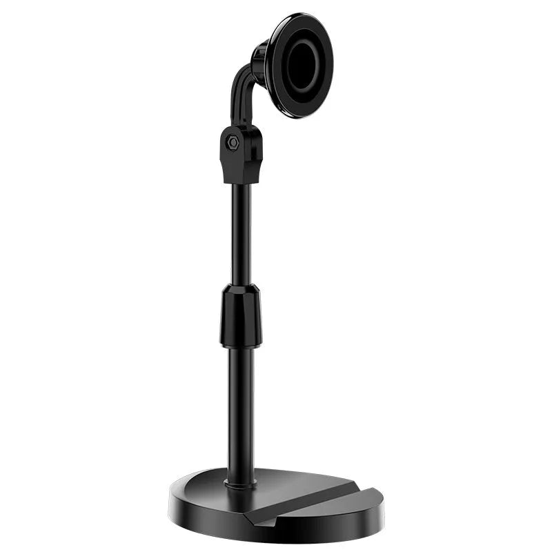 Black 360 degree rotating magnetic phone holder for universal mobile phones with strong suction mount