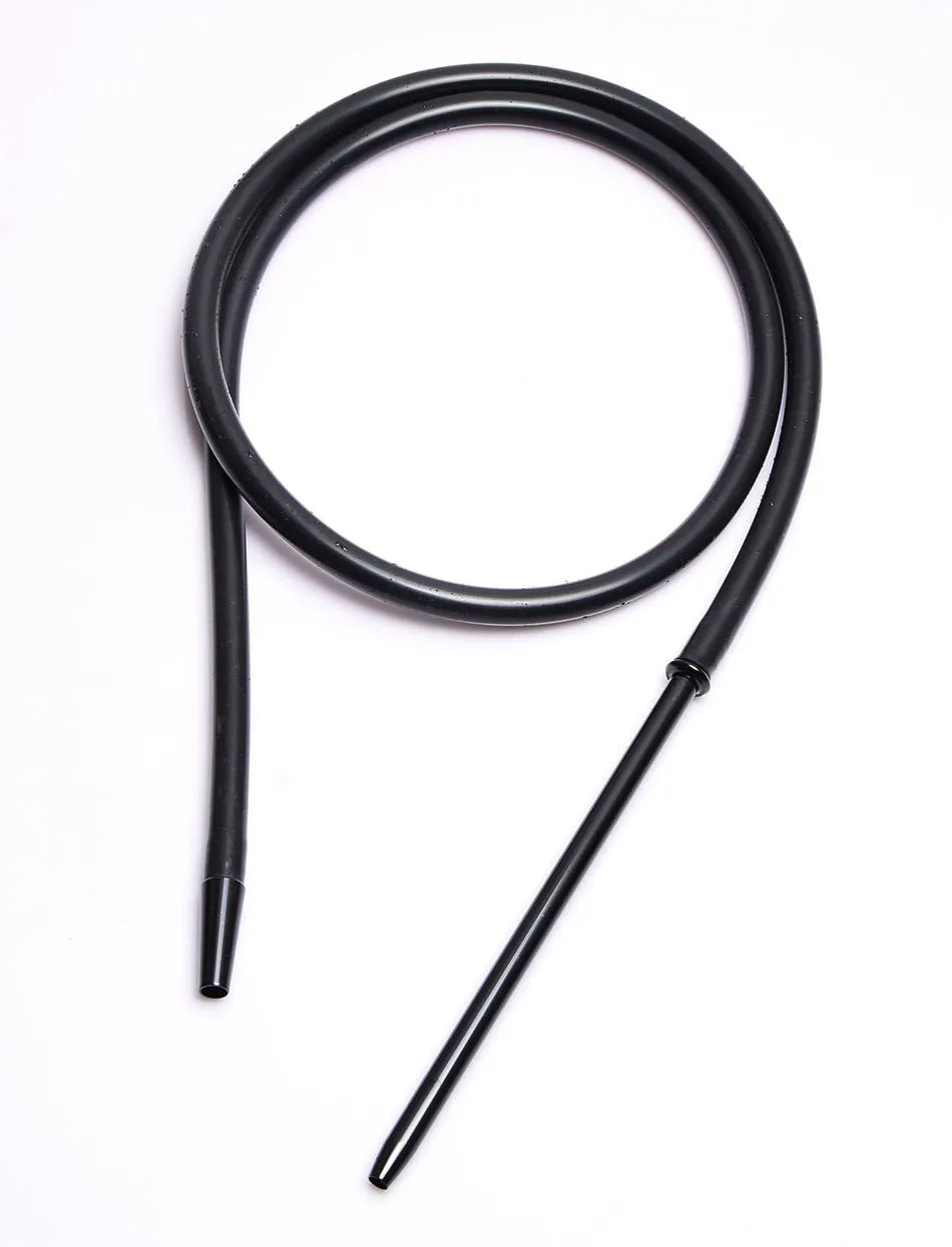 Creative silicone hookah hose in red blue green black silver gray clear colours with aluminium material