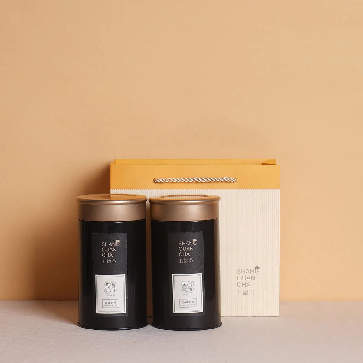 Green tin can tea packing box with 150ml capacity for loose leaf storage