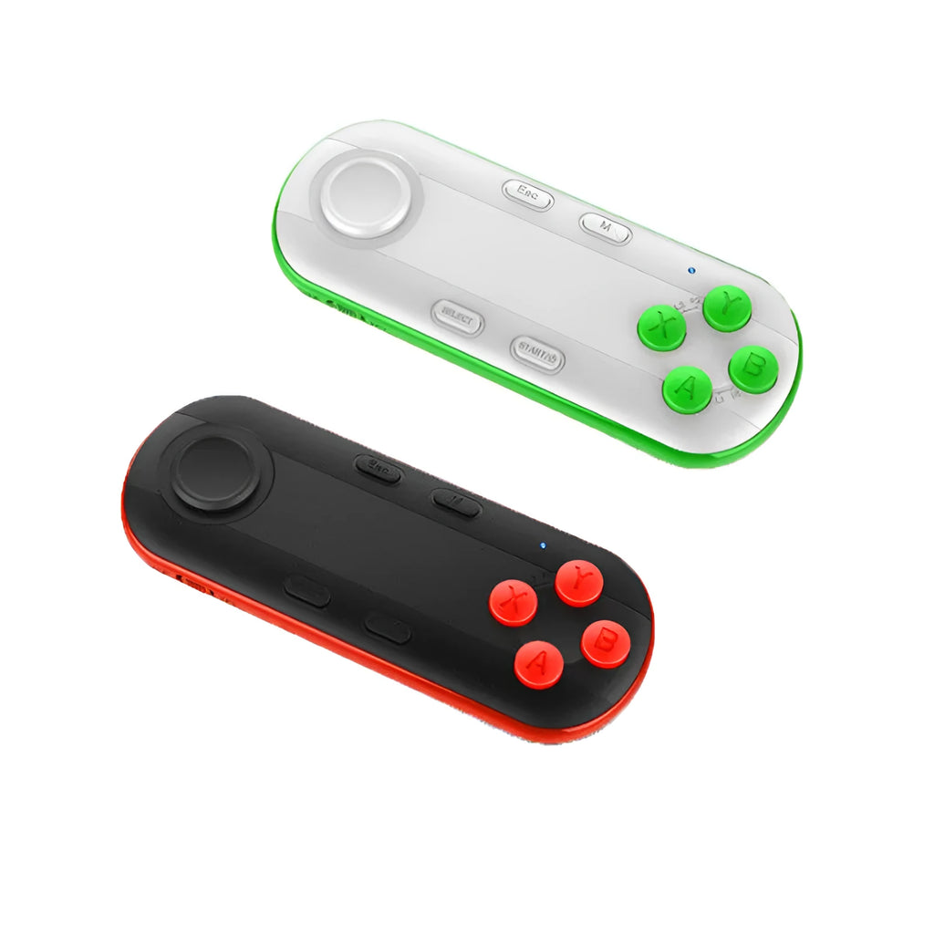 Bluetooth mobile gaming controller in white with ABS body and USB interface