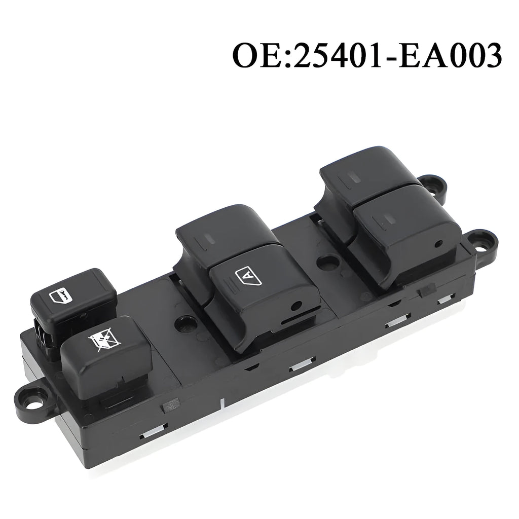 Black ABS plastic automotive window switch accessory 17x7x6cm