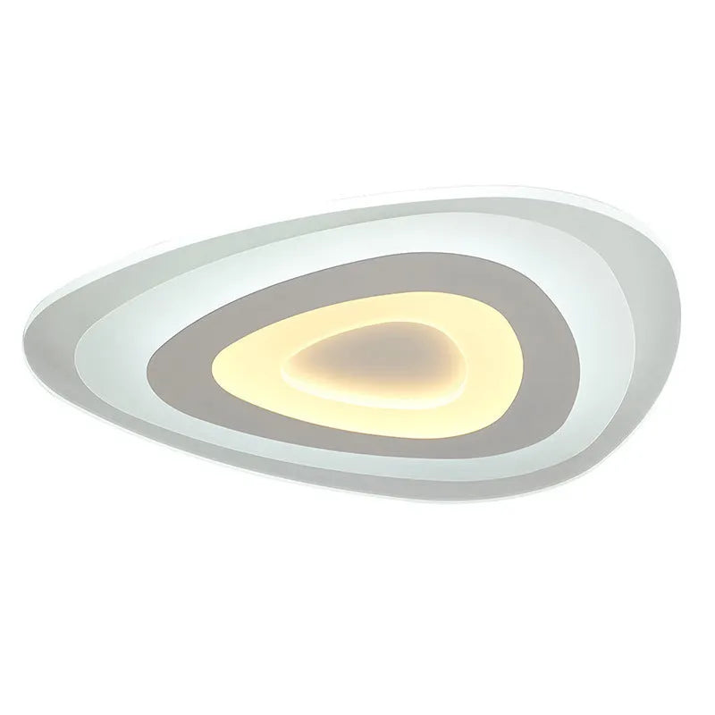 Triangle ceiling lamp with creative geometric design for bedroom or living room LED lighting