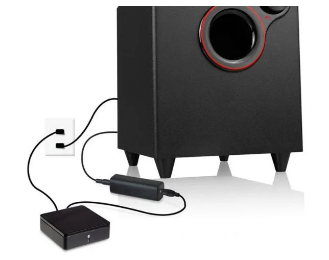 Mpow Ground Loop Noise Isolator with 3.5mm audio cable for car and home stereo buzz elimination