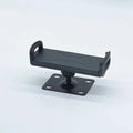 Universal alloy wall rack holding a tablet and a large mobile phone, with foldable and adjustable style options