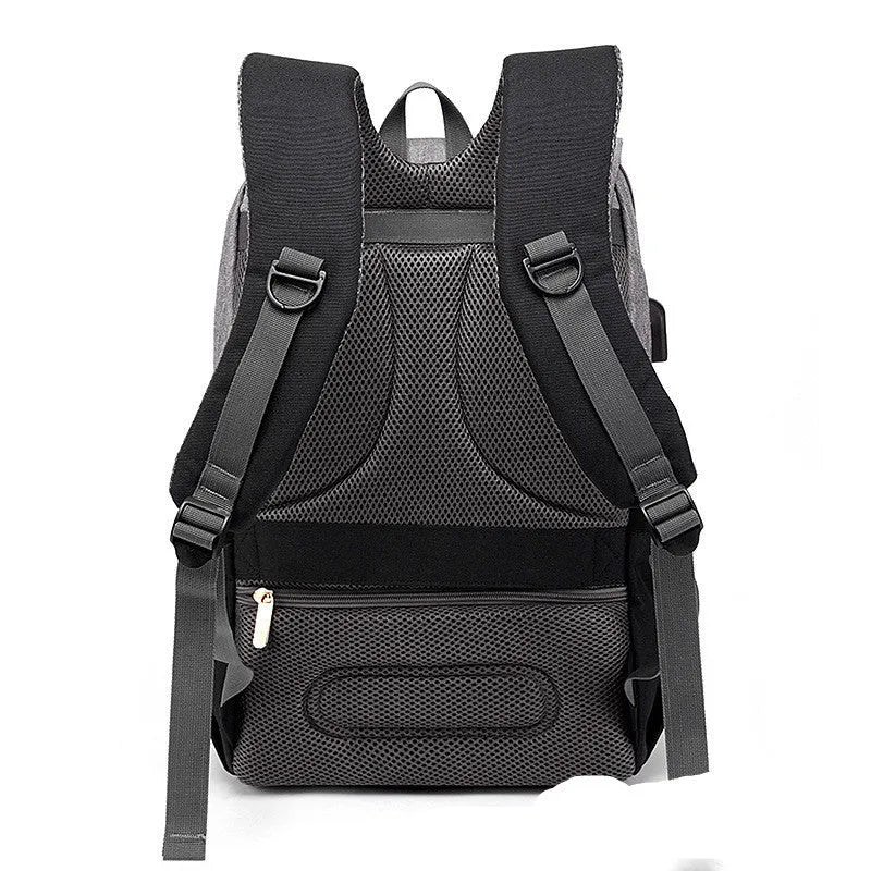 Grey white double shoulder mummy bag with bottle, stroller hooks, and multiple pockets for baby essentials