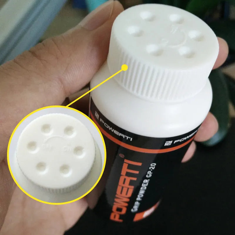 White magnesium carbonate sports anti-slip powder for badminton tennis weightlifting grip