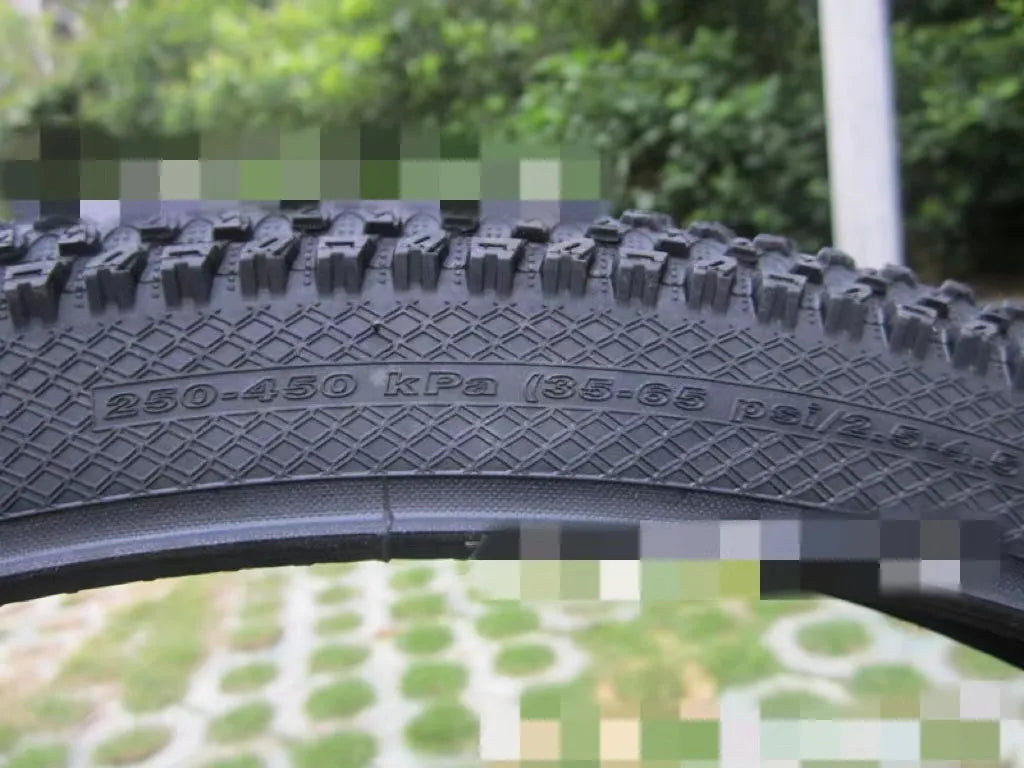 Ultralight puncture proof mountain bike tyre shown in multiple sizes for 26, 27.5 and 29 inch wheels.