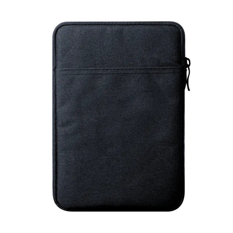 Waterproof tablet case compatible with Apple iPad, plush and diving material, 7-11 inch sizes, colour options