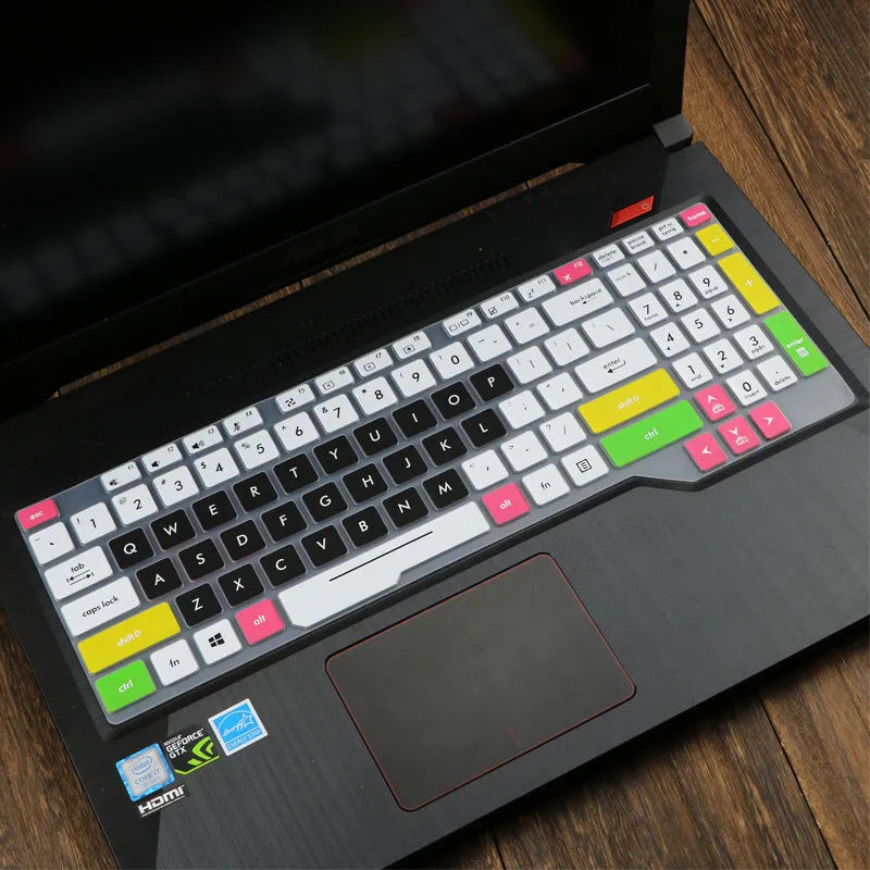 ASUS Flight laptop keyboard protective film in multiple colour options