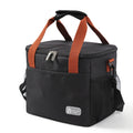 Insulated crossbody picnic cooler bag with shoulder strap in Oxford cloth