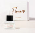 Garden private perfume 5ml roll-on bottle in black with rose fragrance, compact size