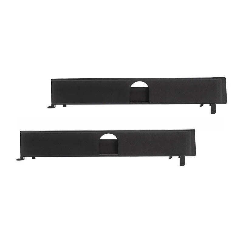 PS4 Pro service parts bundle showing black hard disk bottom cover and warehouse door baffle block strip