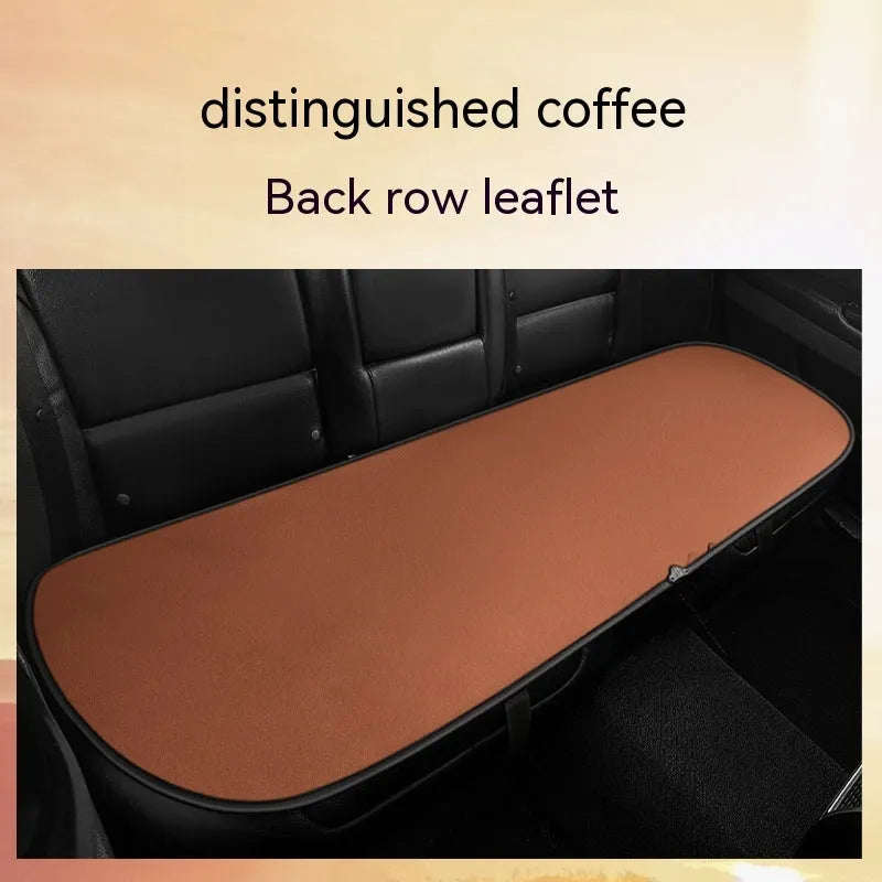 Car heating cushion with auto temperature function and cotton filling in beige, black or coffee brown colours