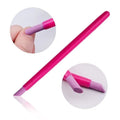 Plastic pen exfoliating tool with 45-degree polishing stick for nail edge dead skin removal, 20g, random colour