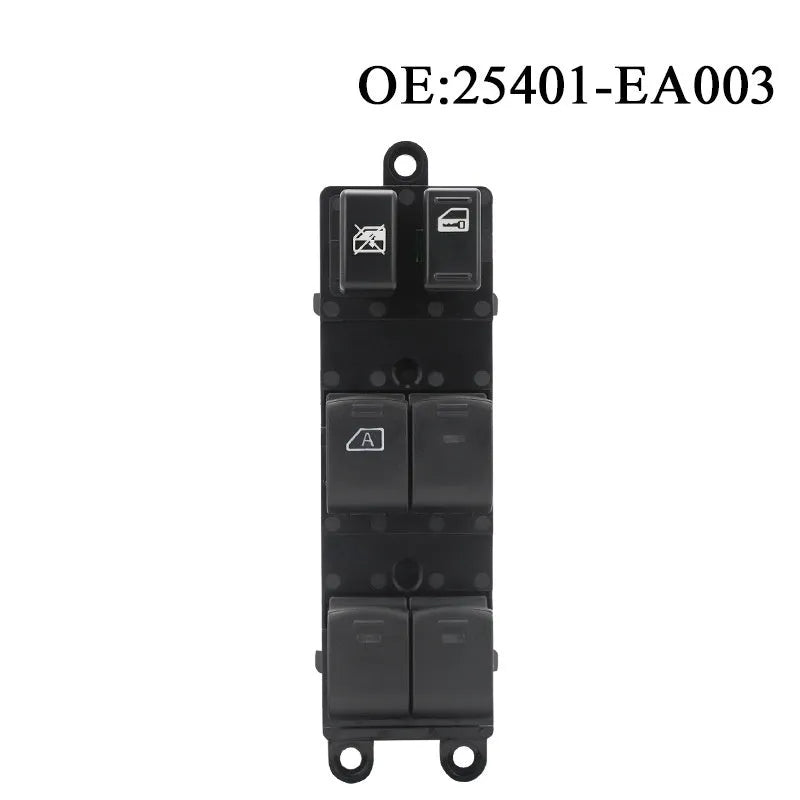 Black ABS plastic automotive window switch accessory 17x7x6cm