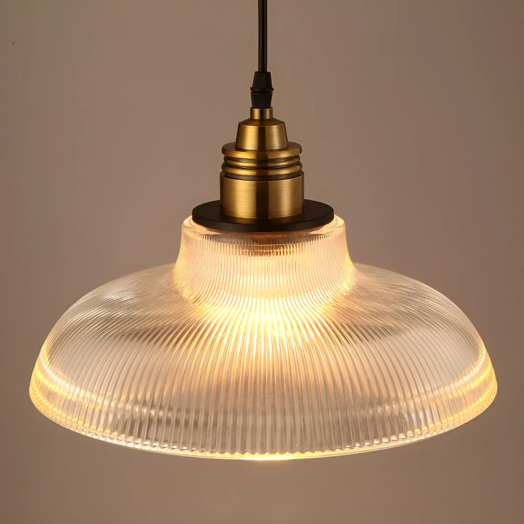 Glass chandelier with iron lamp body, adjustable height 1.2m, dual-purpose suction and hanging mounting, amber 30cm shade